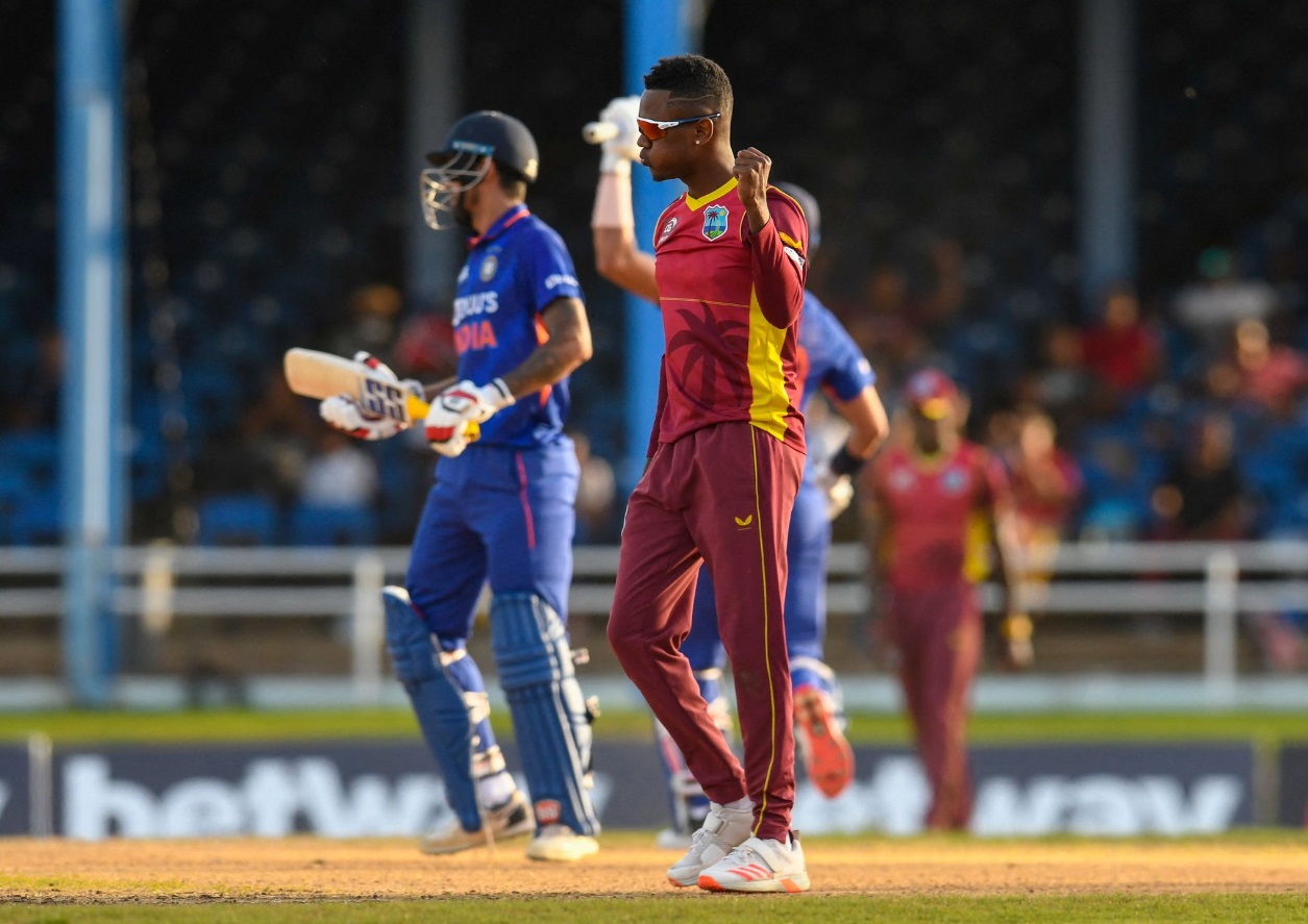 WI vs IND 2022, 1st T20I | Internet reacts as Akeal Hosein ends Suryakumar Yadav's 'lucky' knock