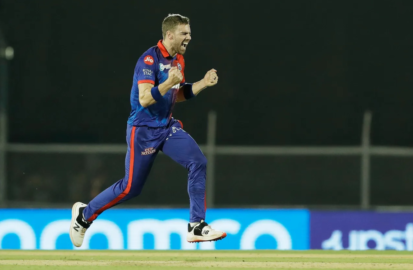 IPL 2022, CSK vs DC |Twitter reacts to Anrich Nortje's celebration after dismissing Ruturaj Gaikwad