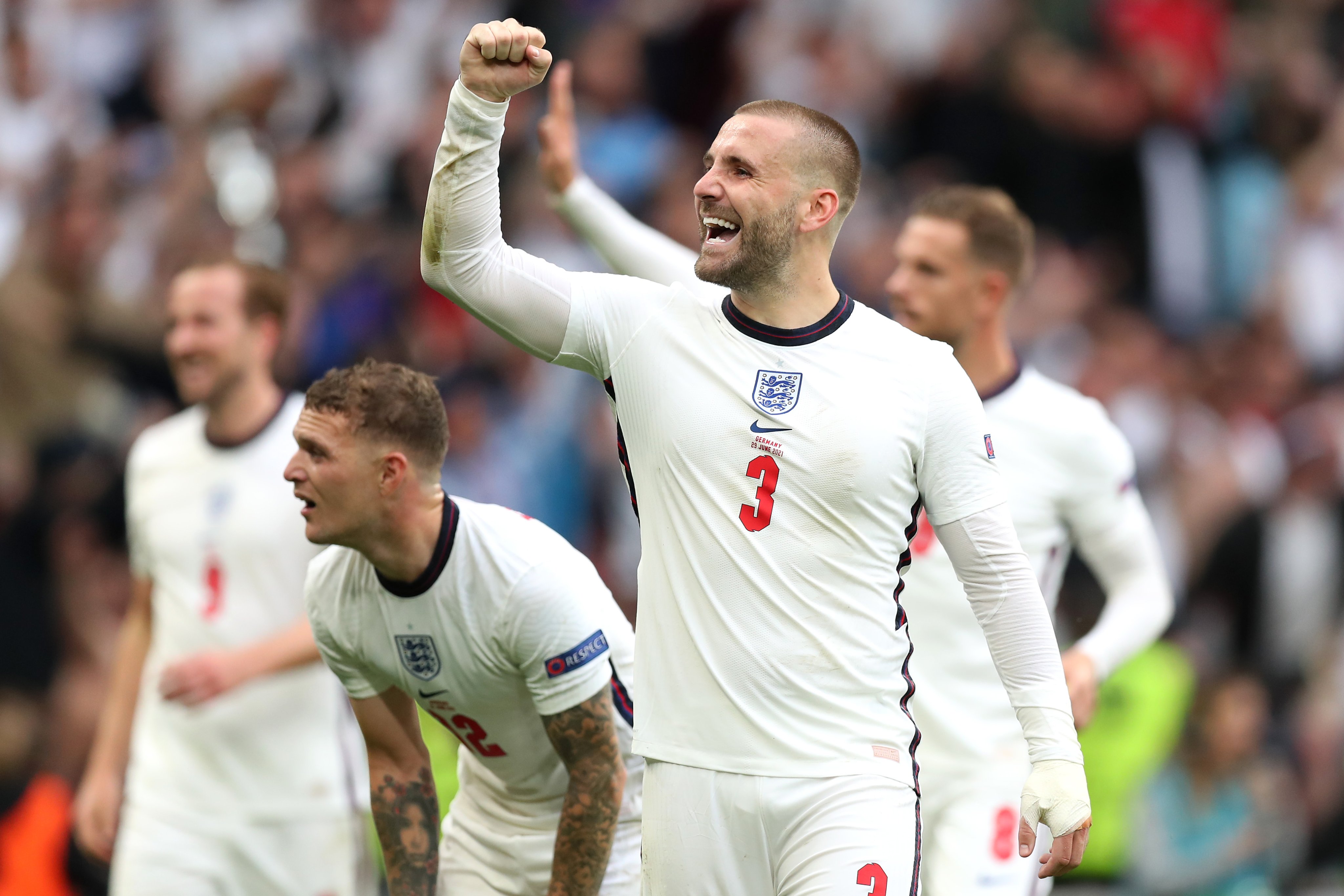 Luke Shaw has every attribute to be one of best left-backs in world, proclaims Harry Maguire