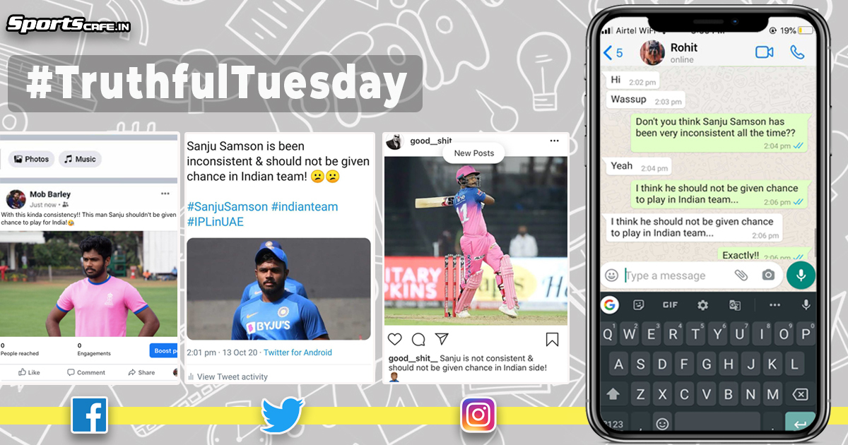 Truthful Tuesday | Sanju Samson warrants a ‘Rohit Sharma-style’ backing from the Indian selectors