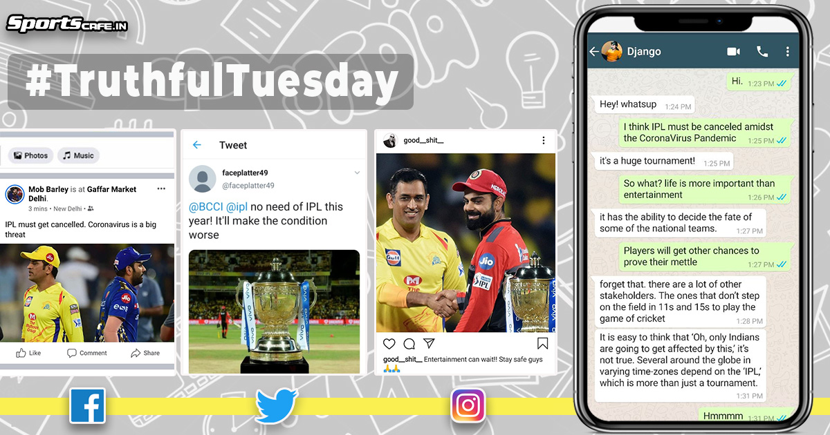 Truthful Tuesday | IPL show must go on or ‘doomsday’ will beckon stakeholders