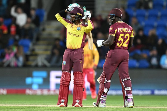 ICC World T20 | Twitter reacts to a ‘stunned’ Akeal Hosein after Rovman Powell sent ball out of Bellerive Oval