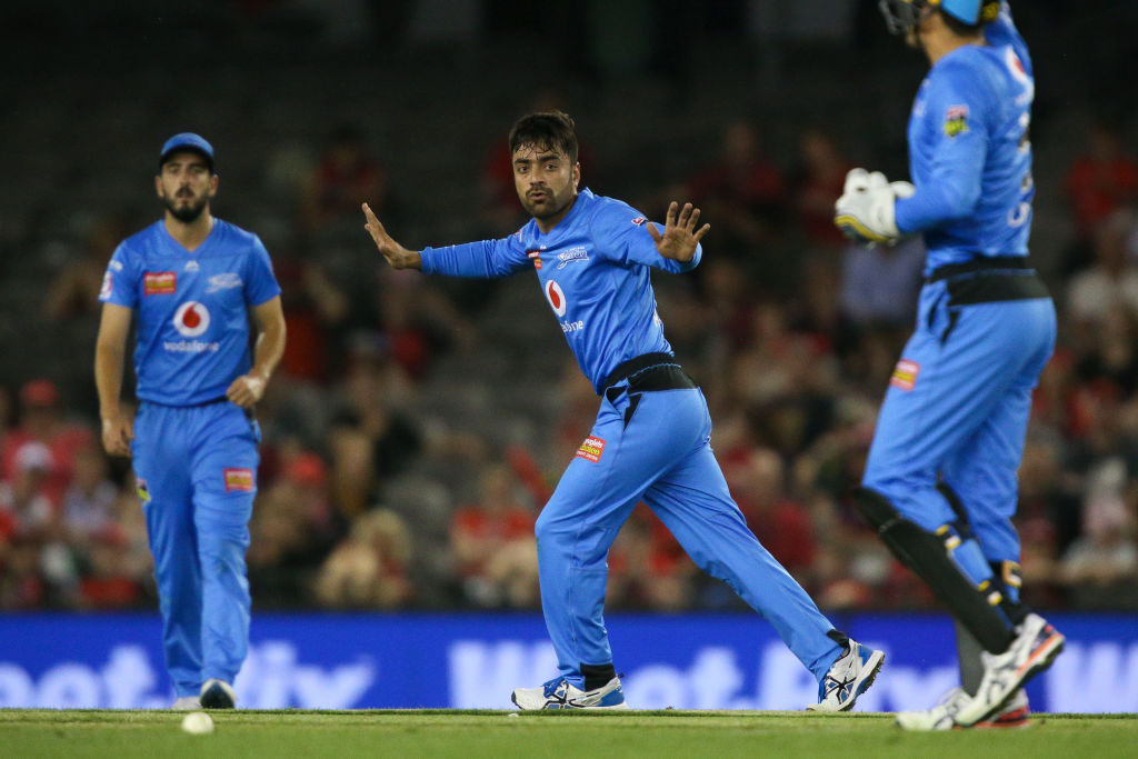 Twitter reacts to magician Rashid Khan bamboozling Sydney Sixers with third T20 hat-trick