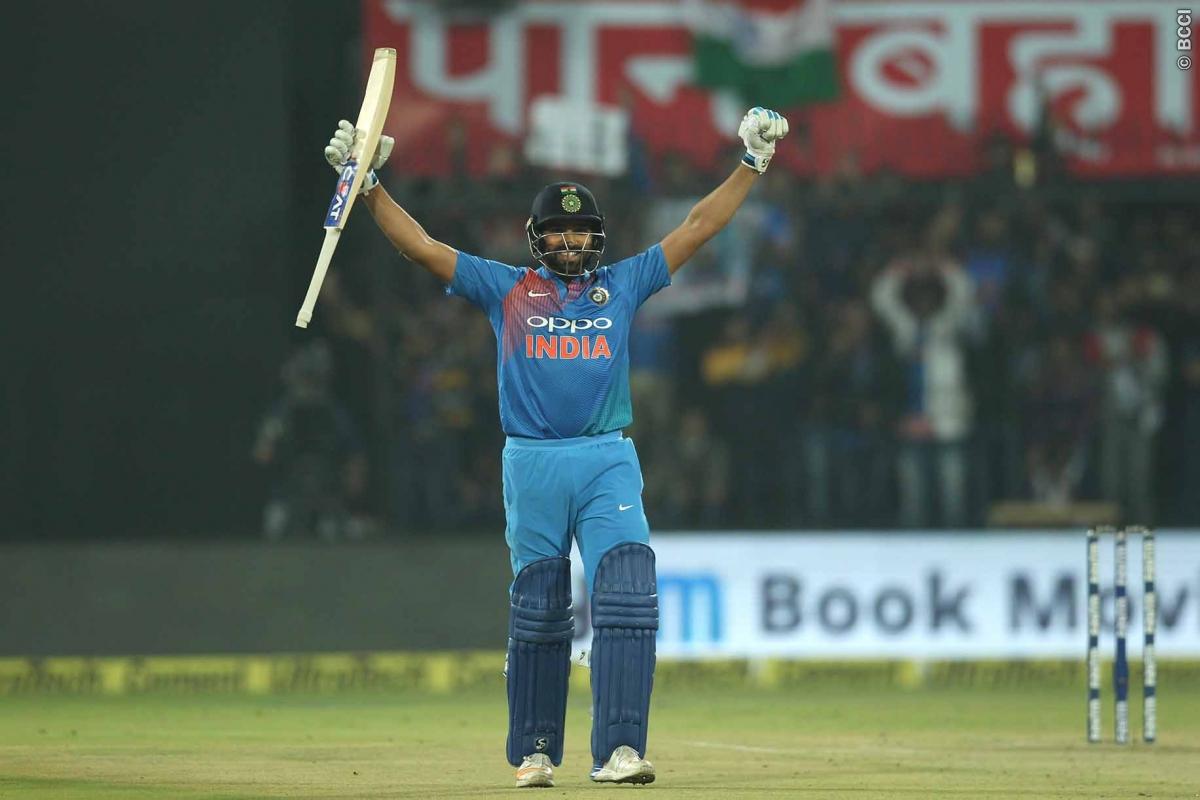 WATCH | Rohit Sharma hits 28 in 5 balls to become joint-fastest centurion in T20Is