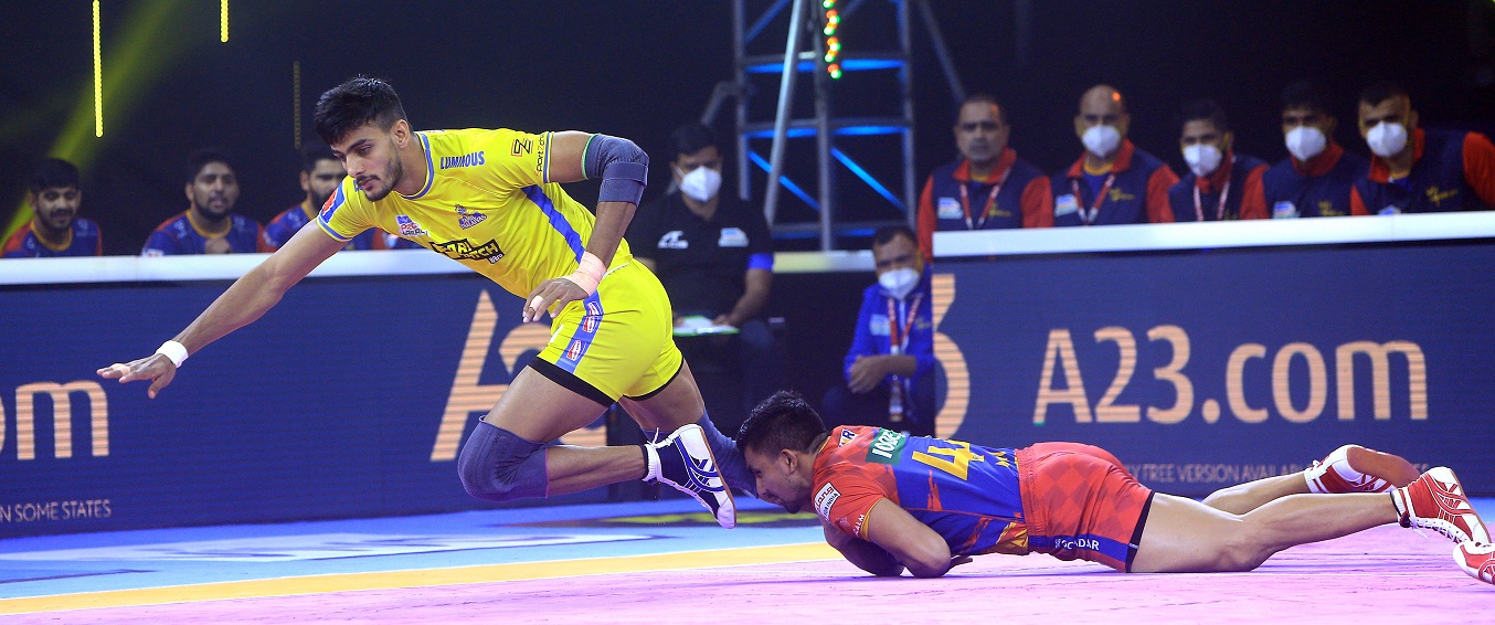 Pro Kabaddi | Sagar and Manjeet take Tamil Thalaivas to win over UP Yoddha