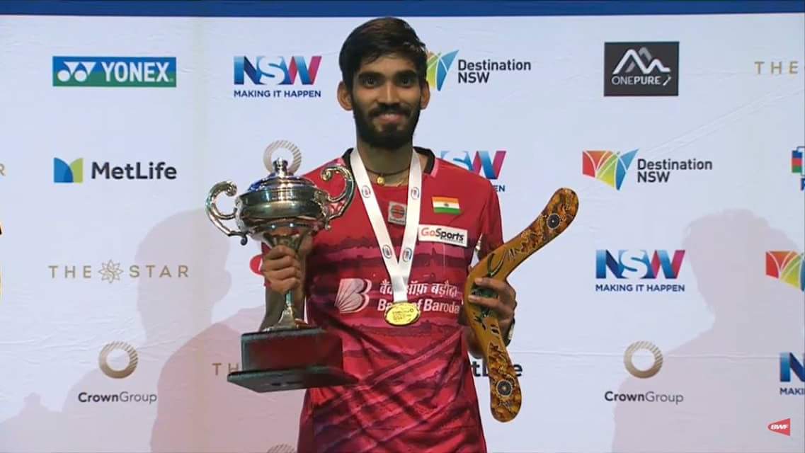 Kidambi Srikanth feels Viktor Axelsen is ahead of him in race to World No.1