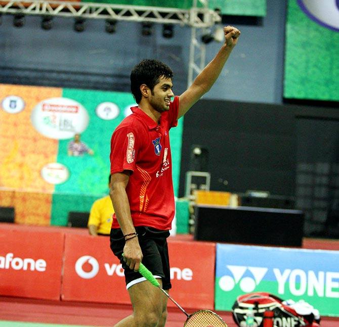 Singapore Open | Sai Praneeth crashes out as Subhankar Dey and Ruthivka advance