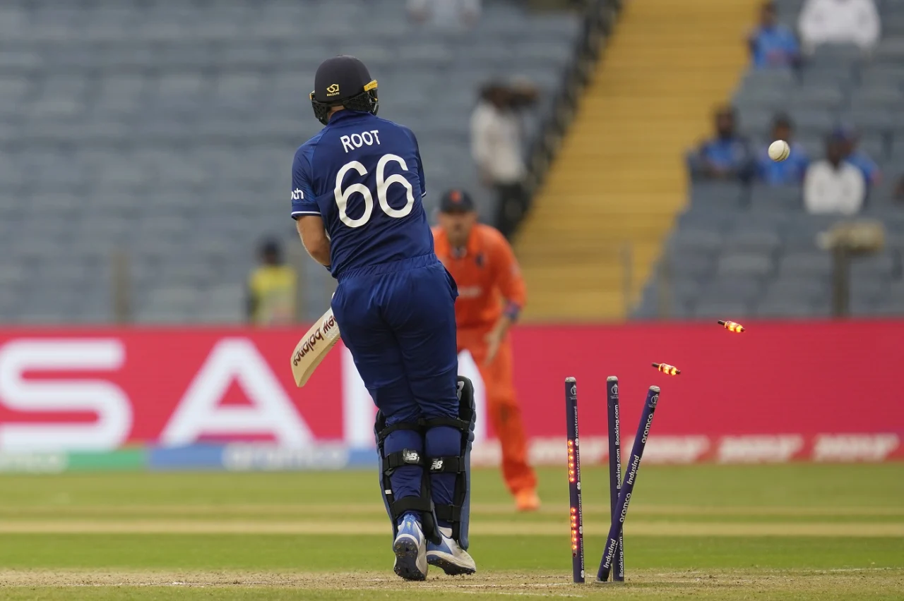 ENG vs NED | Twitter in splits as legs-akimbo Root gets nutmegged and left with 'tail' between his legs