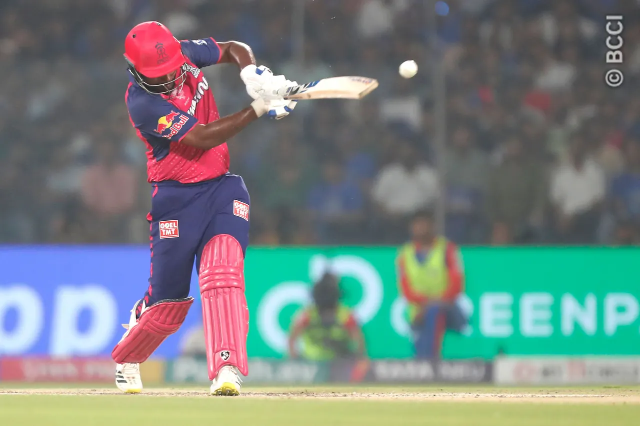 ‌IPL 2024 | Twitter reacts to Samson’s street smartness stealing free hit six on Kuldeep’s ball malfunctioning 