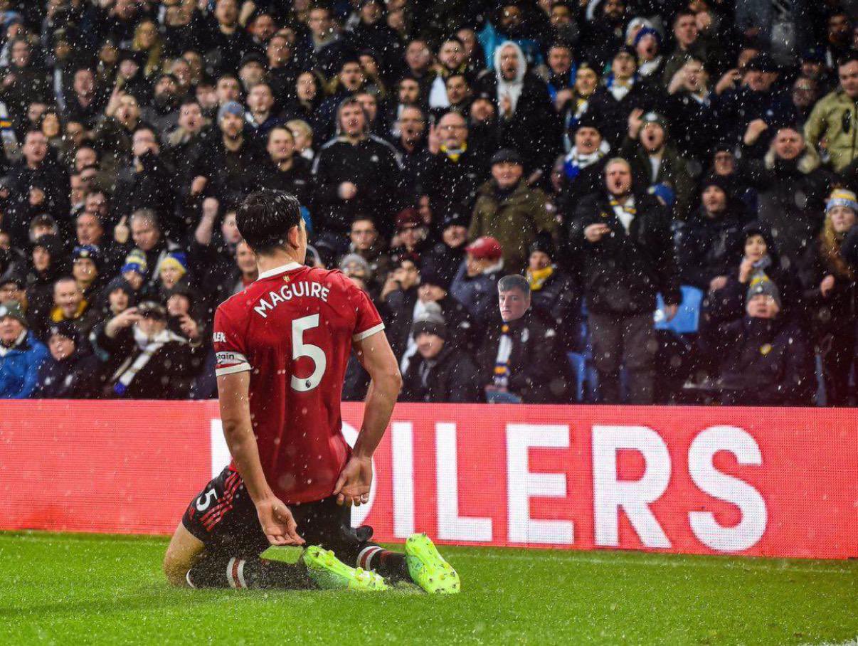 To go to Anfield and get three points would be huge moment for us, asserts Harry Maguire