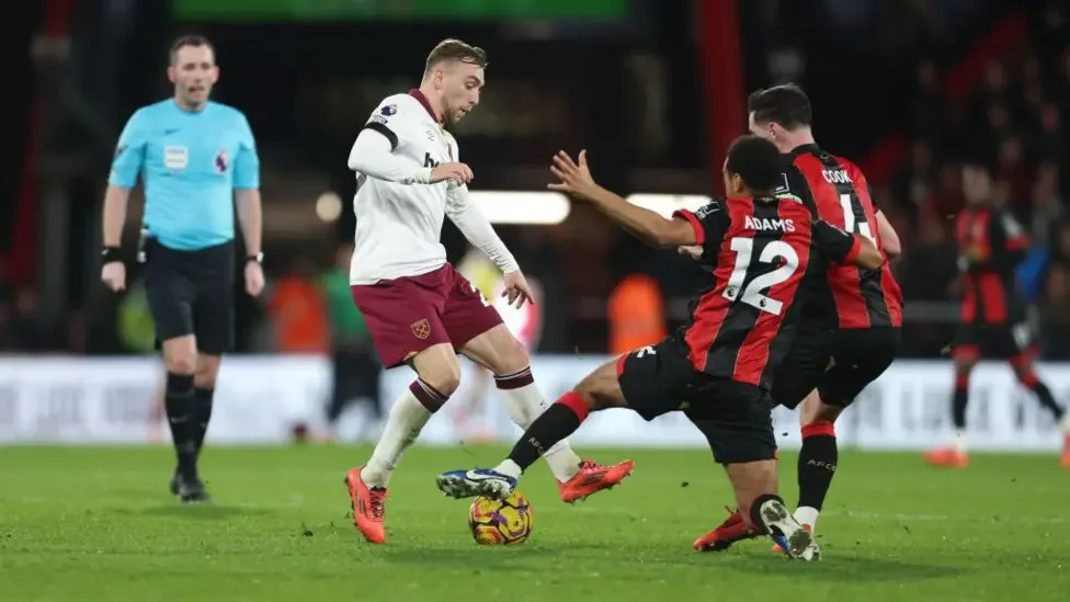 West Ham and Bournemouth Play Out Exciting Draw in English Premier League