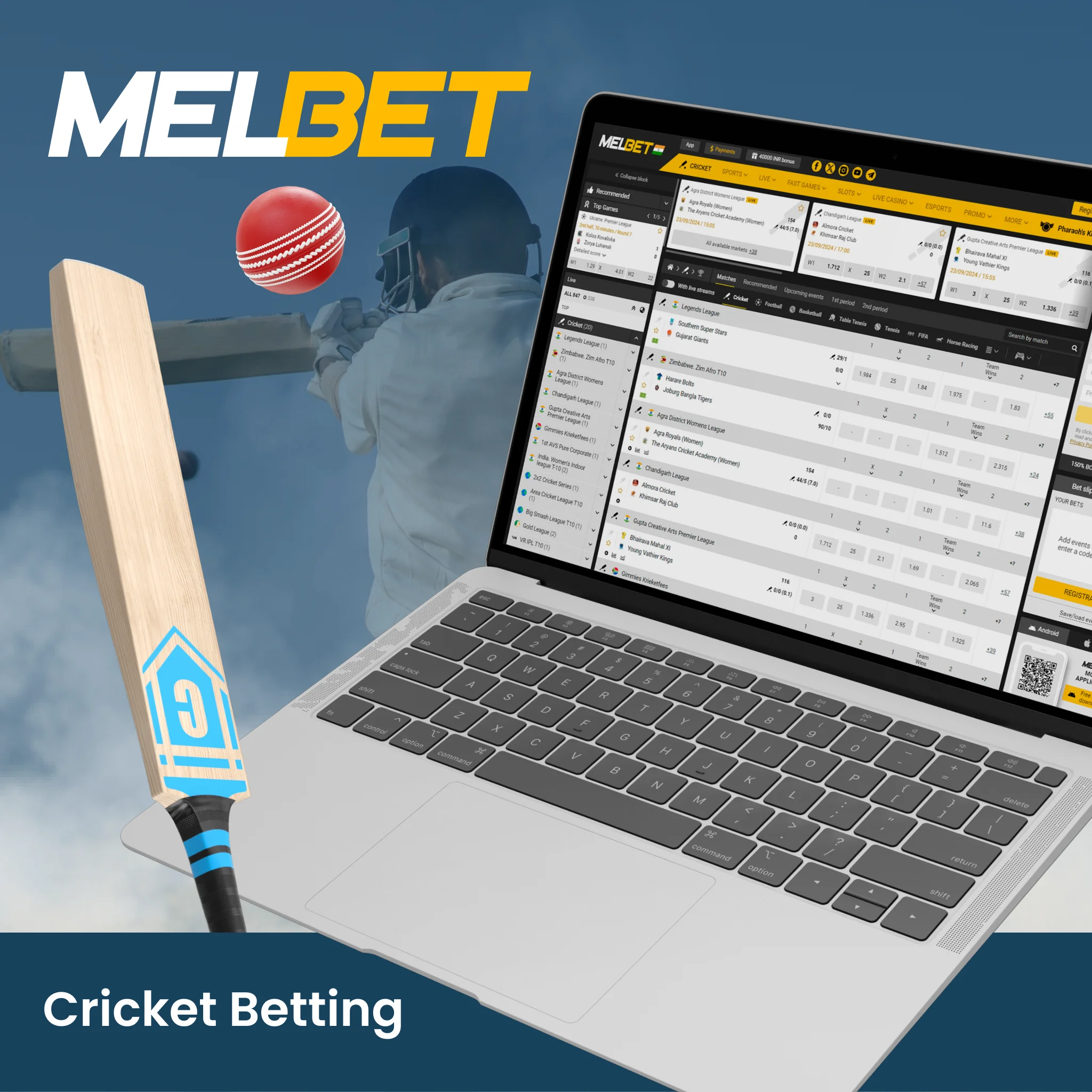 Melbet has a large number of Indian users since it offers a variety of cricket betting possibilities.