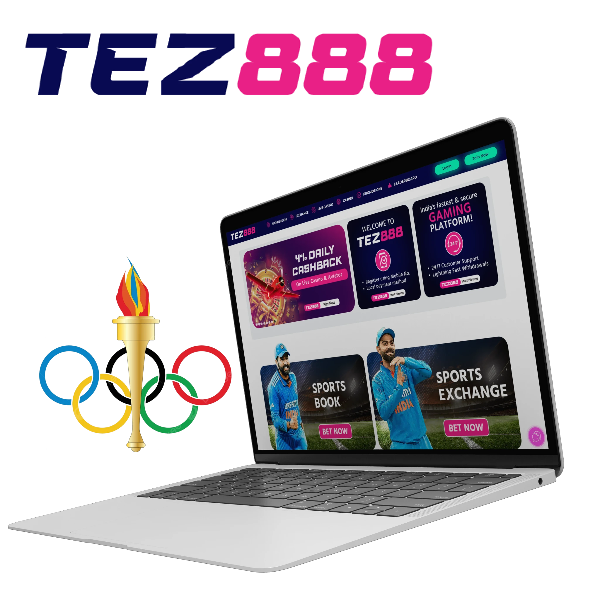 Tez888 offers the best odds for Olympic betting.