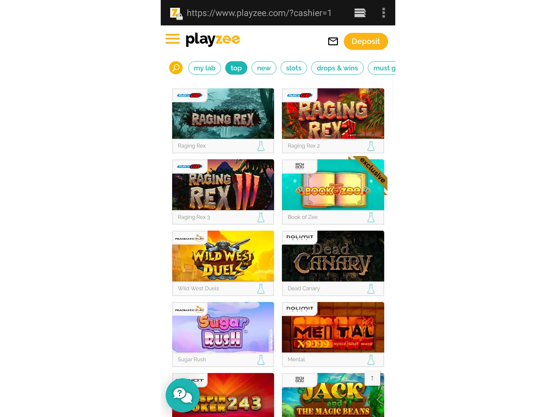 Start using the Playzee app for Android devices.